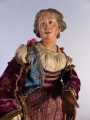 Neapolitanische Krippenfigur Junge Bürgerin