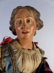 Neapolitanische Krippenfigur Junge Bürgerin