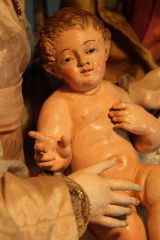 Neapolitanische Krippenfigur Krippe 1