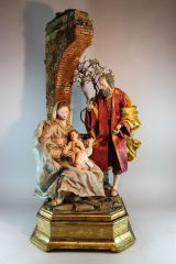 Neapolitanische Krippenfigur Krippe 1
