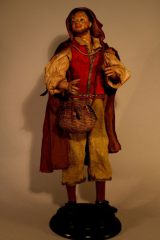 Neapolitanische Krippenfigur Mezzocarattere