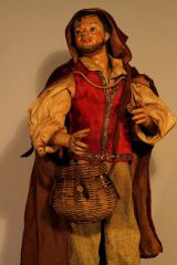 Neapolitanische Krippenfigur Mezzocarattere