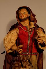 Neapolitanische Krippenfigur Mezzocarattere