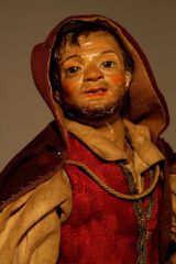 Neapolitanische Krippenfigur Mezzocarattere