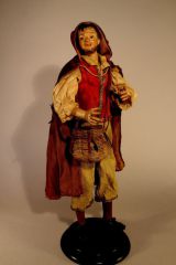 Neapolitanische Krippenfigur Mezzocarattere