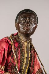 Neapolitanische Krippenfigur Mohr