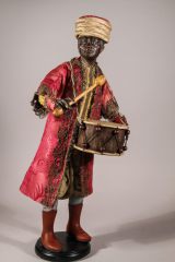 Neapolitanische Krippenfigur Mohr