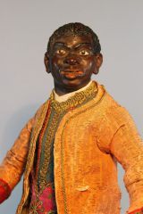 Neapolitanische Krippenfigur Mohrenpage