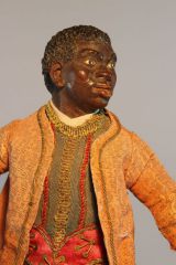 Neapolitanische Krippenfigur Mohrenpage