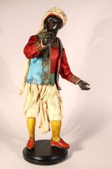 Neapolitanische Krippenfigur Mohrenpagen