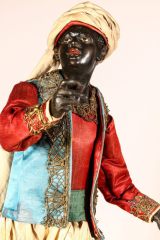 Neapolitanische Krippenfigur Mohrenpagen
