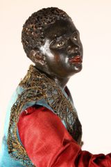Neapolitanische Krippenfigur Mohrenpagen