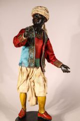 Neapolitanische Krippenfigur Mohrenpagen