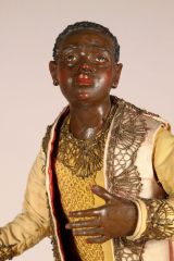 Neapolitanische Krippenfigur Mohrenpagen