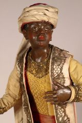 Neapolitanische Krippenfigur Mohrenpagen