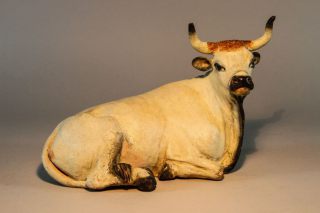 Neapolitanische Krippenfigur Mucca