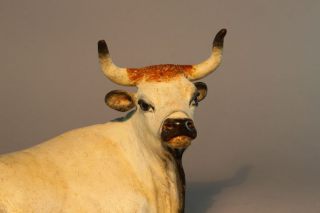 Neapolitanische Krippenfigur Mucca