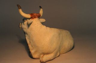 Neapolitanische Krippenfigur Mucca