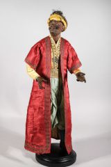 Neapolitanische Krippenfigur Orientalen