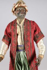Neapolitanische Krippenfigur Orientalen