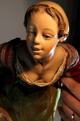Neapolitanische Krippenfigur Procidana