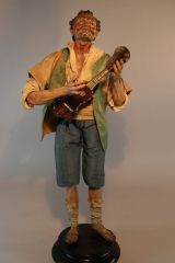 Neapolitanische Krippenfigur Rustico