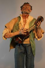 Neapolitanische Krippenfigur Rustico