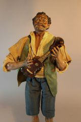 Neapolitanische Krippenfigur Rustico