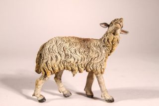 Neapolitanische Krippenfigur Schaf
